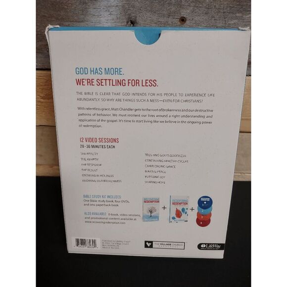 Recovering Redemption 12-Session Bible Study Kit (Books & DVDs) by Matt Chandler - Picture 3 of 3